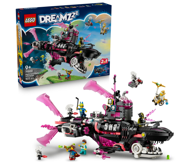 LEGO Dreamzzz 71500 Koszmarny rekinokręt podwodny - 1331650 - zdjęcie 2